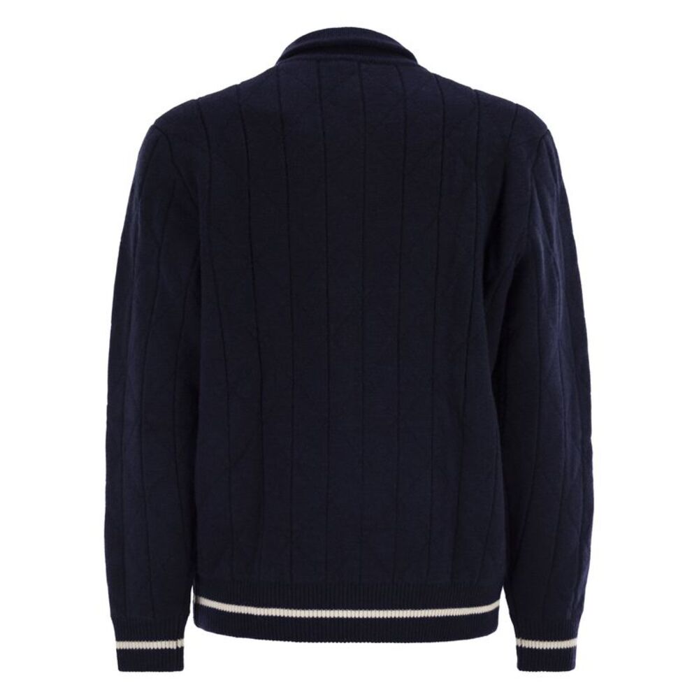 Kiton Men Cashmere Bomber Jacket - Picture 2 of 4